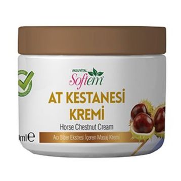 Softem 250 ml At Kestanesi Kremi Acı Biber Tavşan Memesi Otu