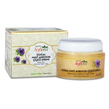 Softem 50 ml Doğal Mavi Anemon Çiçeği Kremi