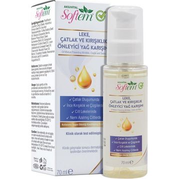 Softem 70 ml Leke Çatlak ve Kırışıklık Önleyici Yağ