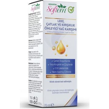 Softem 70 ml Leke Çatlak ve Kırışıklık Önleyici Yağ