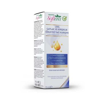 Softem 70 ml Leke Çatlak ve Kırışıklık Önleyici Yağ