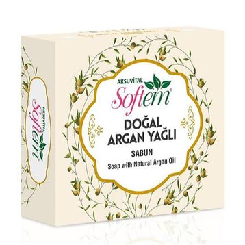 Softem Doğal Argan Yağlı 130 gr Sabun