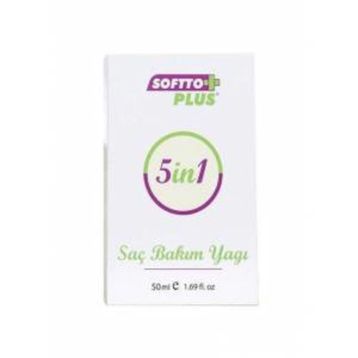 Softto 50 ml Plus 5in1 Saç Bakım Yağı