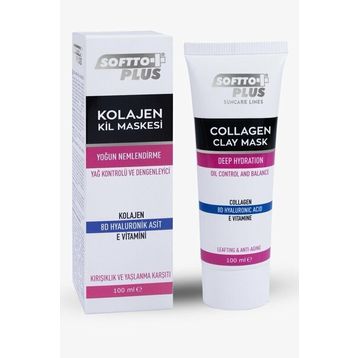 Softto Plus 100 ml Kolajen Kil Maskesi