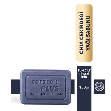Softto Plus 150 gr Chia Çekirdeği Yağı Sabunu