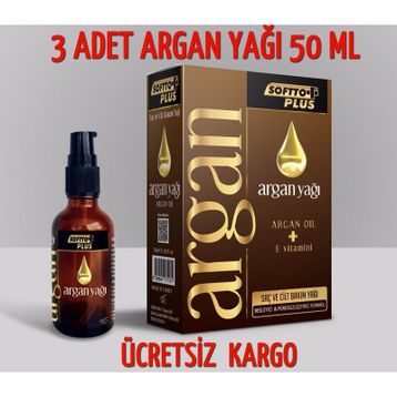 Softto Plus 3x50 ml Besleyici Argan Yağı
