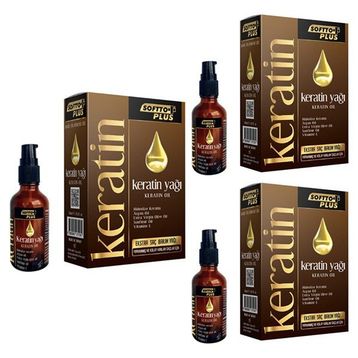 Softto Plus 50 ml 3 Adet Keratin Yağı
