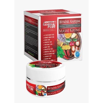 Softto Plus Bitkisel Karışım Masaj Kremi