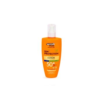 Softto Plus Koruyuculu Vücut Yüz SPF50 200 ml UVA UVB Güneş Losyonu