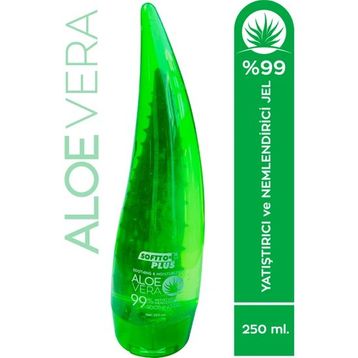 Softto Plus Yatıştırıcı Nemlendirici 250 ml Aloe Vera Jel