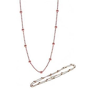Söğütlü Silver Gümüş 45 cm Rose Top Top Zincir