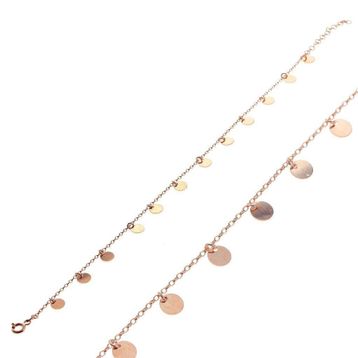 Söğütlü Silver Gümüş Rose Yıldız Pullu Halhal