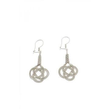 Söğütlü Silver KÜPE8740 Kazaziye Gümüş Kadın Küpe