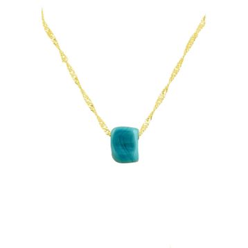 Söğütlü Silver SGTL10044GOLD Gümüş Kolye
