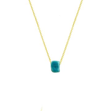 Söğütlü Silver SGTL10046GOLD Gümüş Kolye