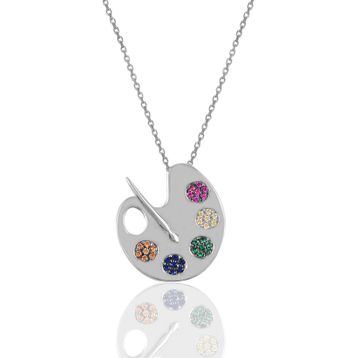 Söğütlü Silver SGTL10060RODAJ Gümüş Kolye