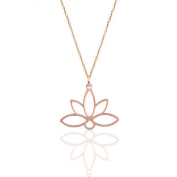 Söğütlü Silver SGTL10085ROSE Pembe Kadın Kolye