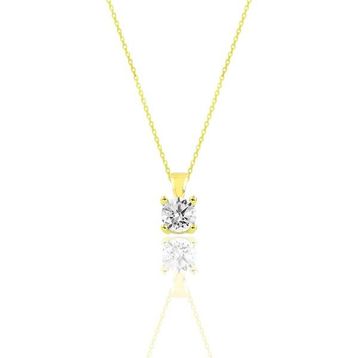 Söğütlü Silver SGTL10138GOLD Gümüş Kolye