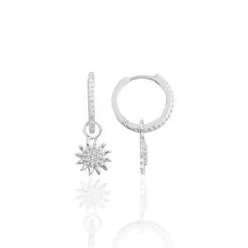 Söğütlü Silver SGTL10143GNS Güneş Halka Gümüş Küpe