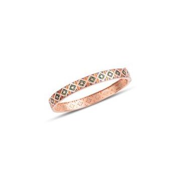 Söğütlü Silver SGTL10160ROSE Gümüş Kilim Bilezik