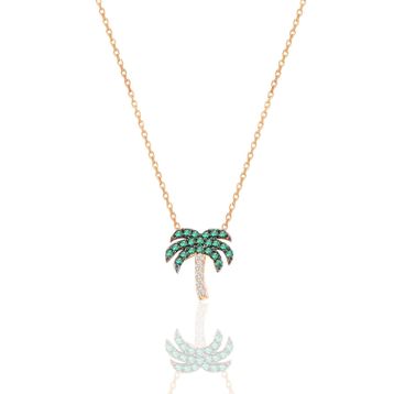 Söğütlü Silver SGTL10303YSL Gümüş Kolye
