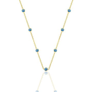 Söğütlü Silver SGTL10609GOLD Gümüş Kolye