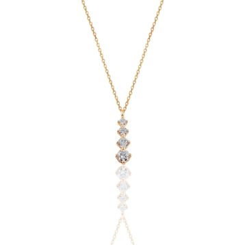 Söğütlü Silver SGTL10631ROSE Gümüş Kolye