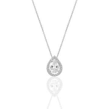 Söğütlü Silver SGTL11005BEYAZ Gümüş Kolye