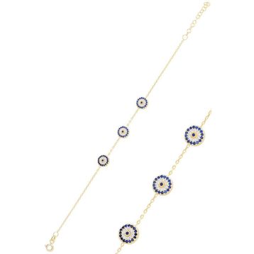 Söğütlü Silver SGTL11171GOLD Gümüş Bileklik