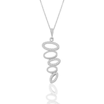 Söğütlü Silver SGTL11199RODAJ Gümüş Kolye