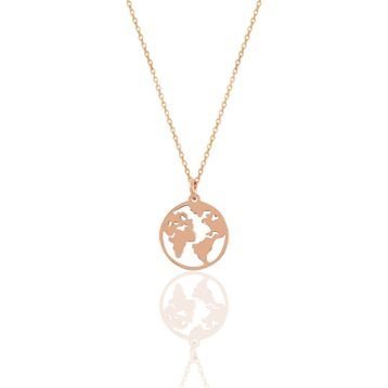 Söğütlü Silver SGTL11329ROSE Gümüş Kolye