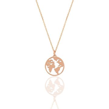 Söğütlü Silver SGTL11329ROSE Gümüş Kolye