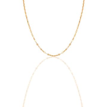 Söğütlü Silver SGTL11630 Gümüş 55 Cm Rose Mekik Pullu Kolye