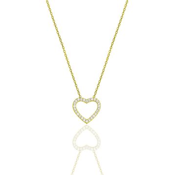Söğütlü Silver SGTL11723GOLD Gümüş Kolye