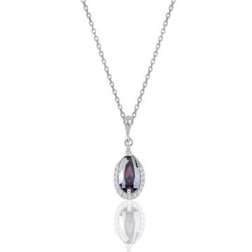 Söğütlü Silver SGTL12076MISTIK Gümüş Kolye