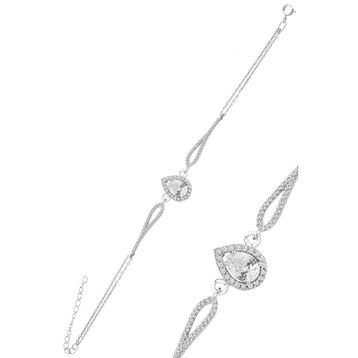 Söğütlü Silver SGTL12219BEYAZ Gümüş Bileklik