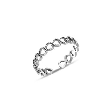 Söğütlü Silver SGTL12240SIYAH Gümüş Yüzük