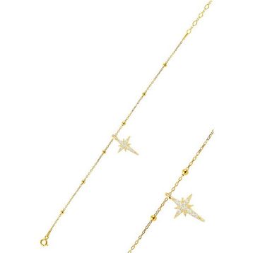 Söğütlü Silver SGTL12273GOLD Gümüş Bileklik