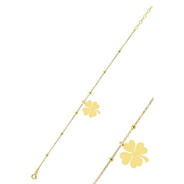 Söğütlü Silver SGTL12275GOLD Gümüş Bileklik