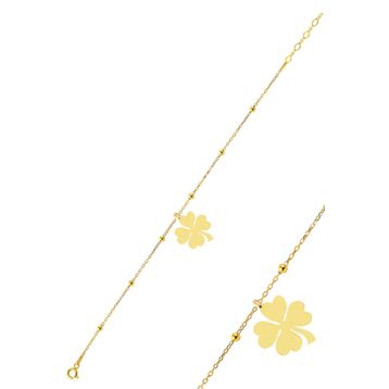 Söğütlü Silver SGTL12275GOLD Gümüş Bileklik