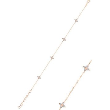 Söğütlü Silver SGTL12279ROSE Gümüş Bileklik