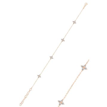 Söğütlü Silver SGTL12279ROSE Gümüş Bileklik