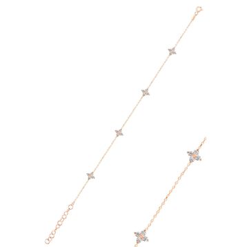 Söğütlü Silver SGTL12279ROSE Gümüş Bileklik