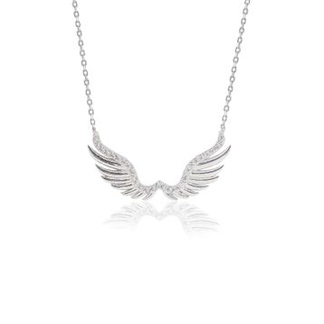Söğütlü Silver SGTL3370 Melek Kanadı Kadın Kolye