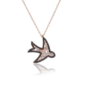 Söğütlü Silver SGTL4295 Kırlangıç Kadın Kolye