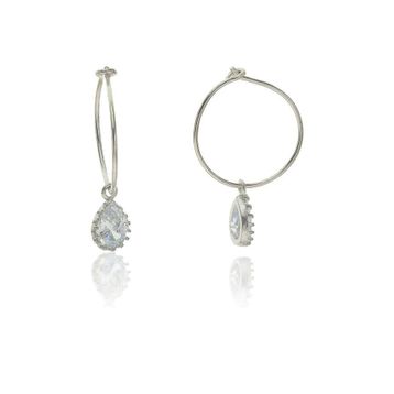 Söğütlü Silver SGTL6073 Damla Modeli Küpe
