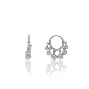 Söğütlü Silver SGTL6163 Top Shakira Kadın Küpe