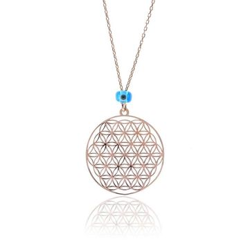 Söğütlü Silver SGTL7959 Yaşam Çiçeği Kolye
