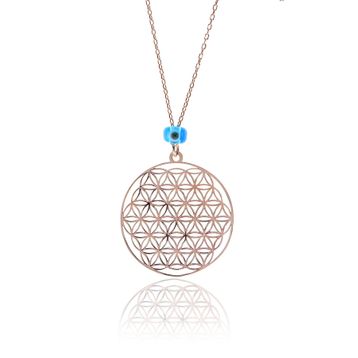Söğütlü Silver SGTL7959 Yaşam Çiçeği Kolye