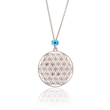 Söğütlü Silver SGTL7959 Yaşam Çiçeği Kolye